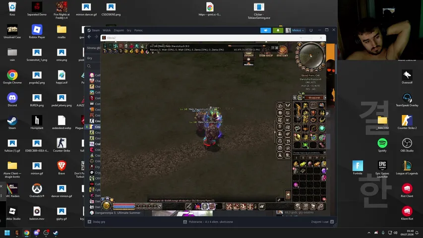 mlekosz666 playing Slots & Casino - Live Casino Stream