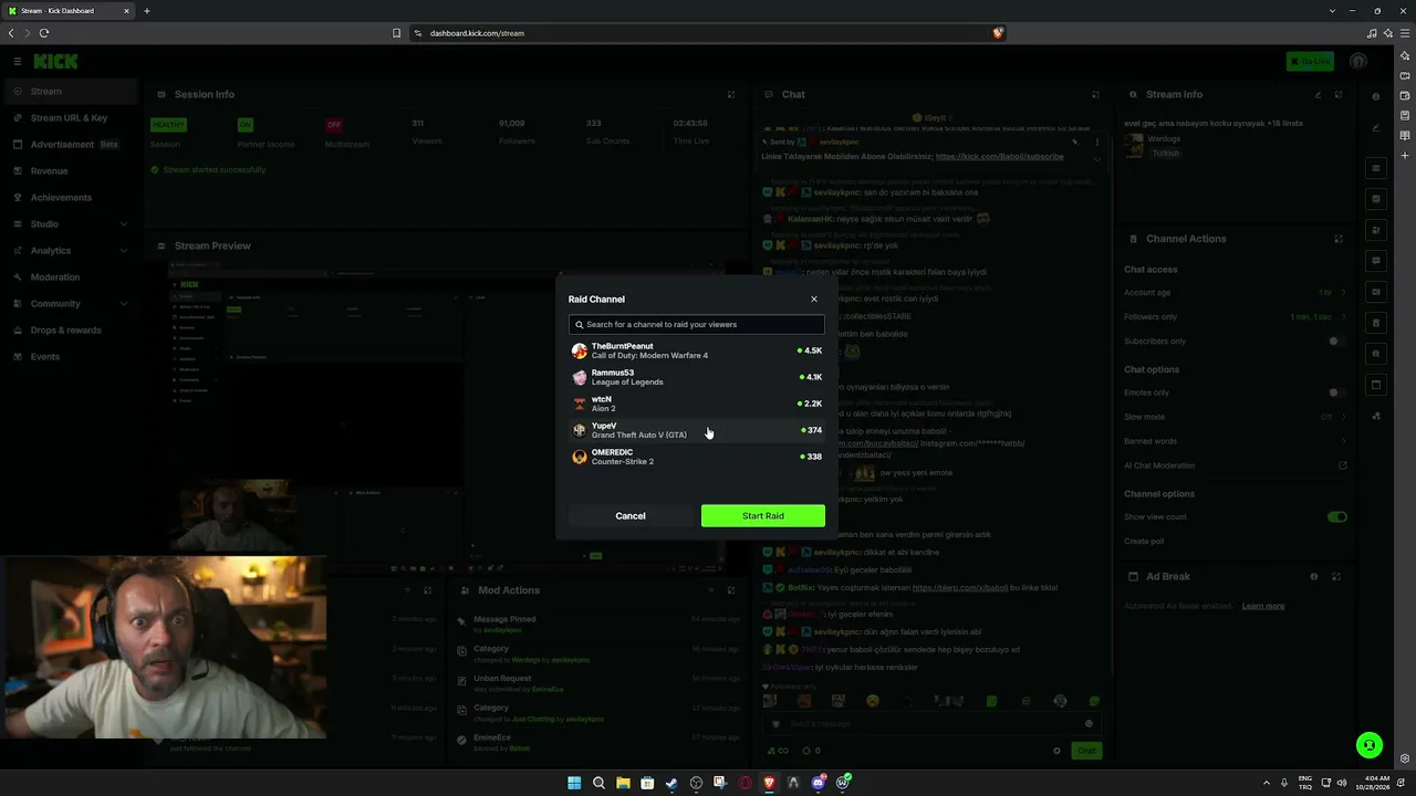 Baboli live stream