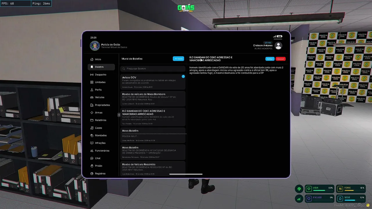 CrebsonAntunes live stream