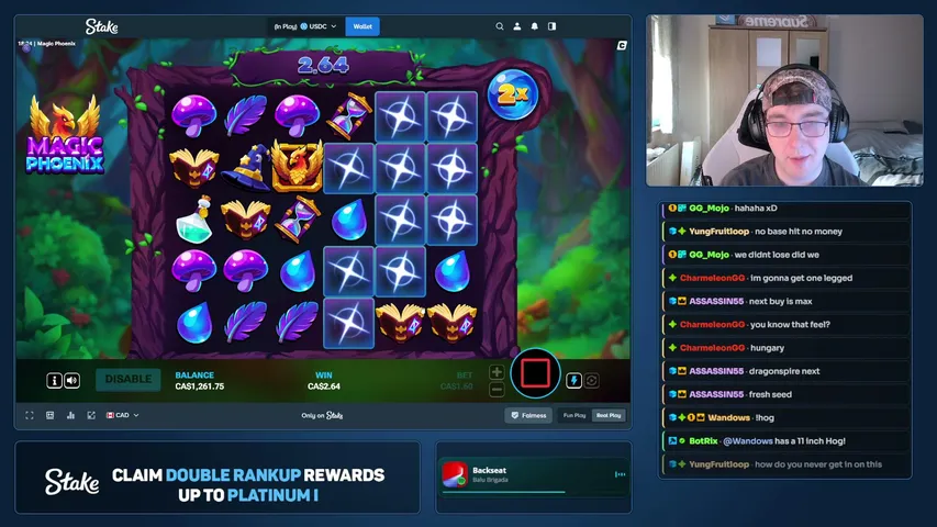 warren playing Slots & Casino - Live Casino Stream
