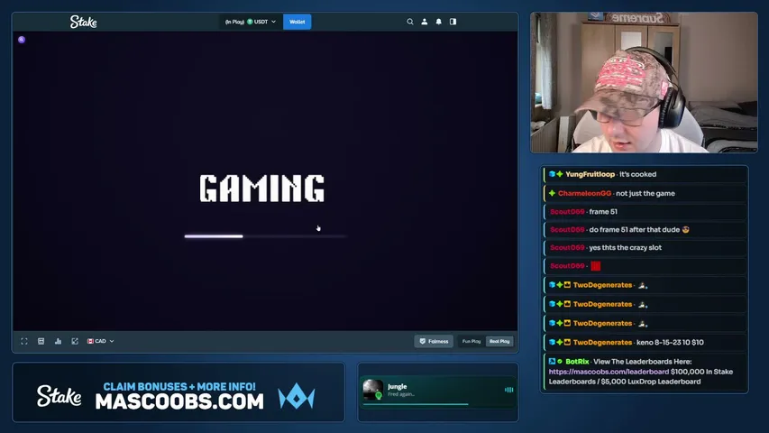 warren playing Slots & Casino - Live Casino Stream