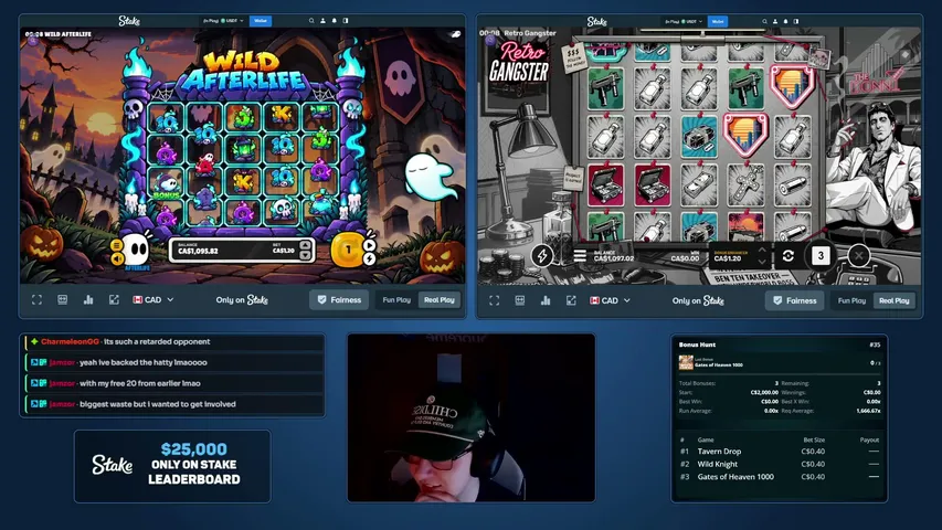warren playing Slots & Casino - Live Casino Stream