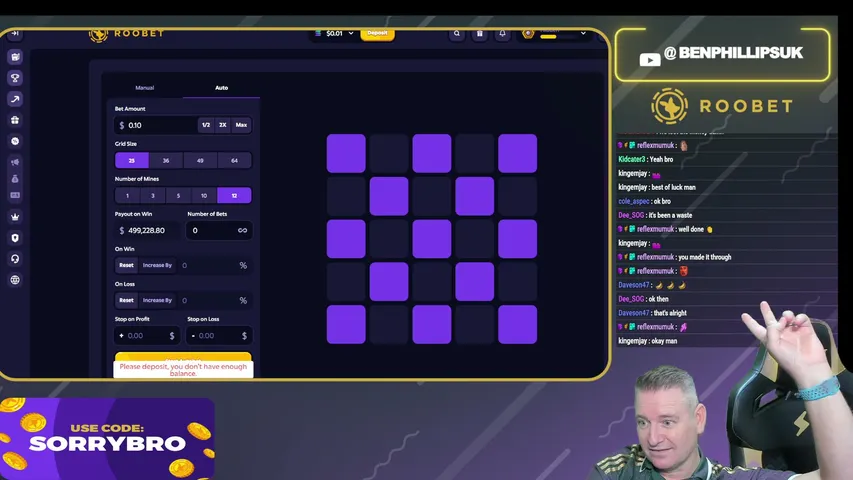 benphillips playing Slots & Casino - Live Casino Stream