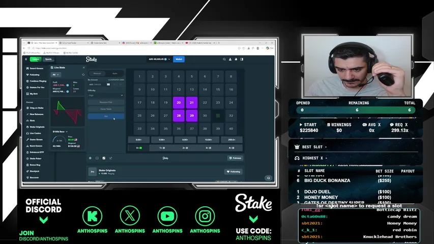 Only on stake bonus hunt and giveaways. New promotion for new user open ticket in discord