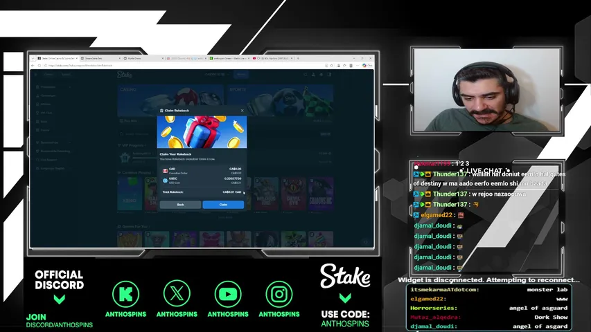 anthospins playing Slots & Casino - Live Casino Stream