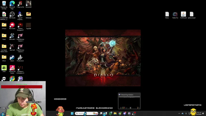 Bienvenido, ponte cómodo. Quieres jugar ? escríbeme.
Nuevo server de ARK ASA, Palworld y 7 days.