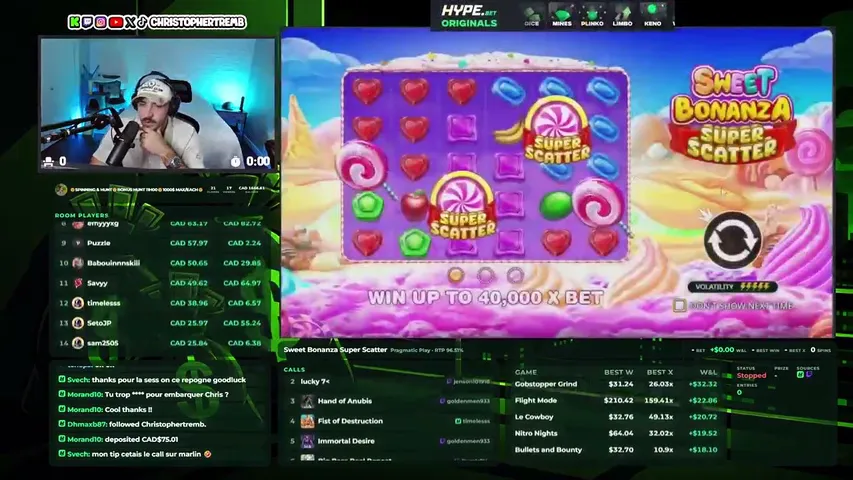 krisjerome playing Slots & Casino - Live Casino Stream