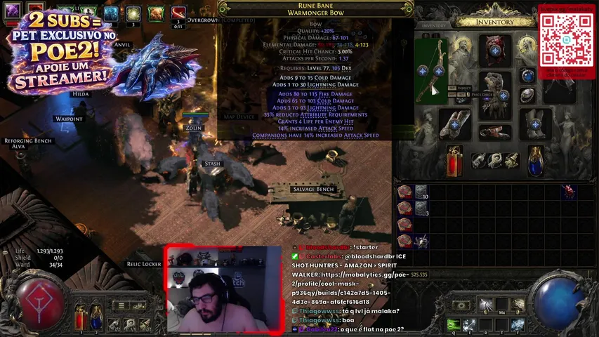 DROPS NA TWITCH! Grande dia - SPIRIT WALKER ICE SHOT ENDGAME! - Tire suas dúvidas! guias no !youtube