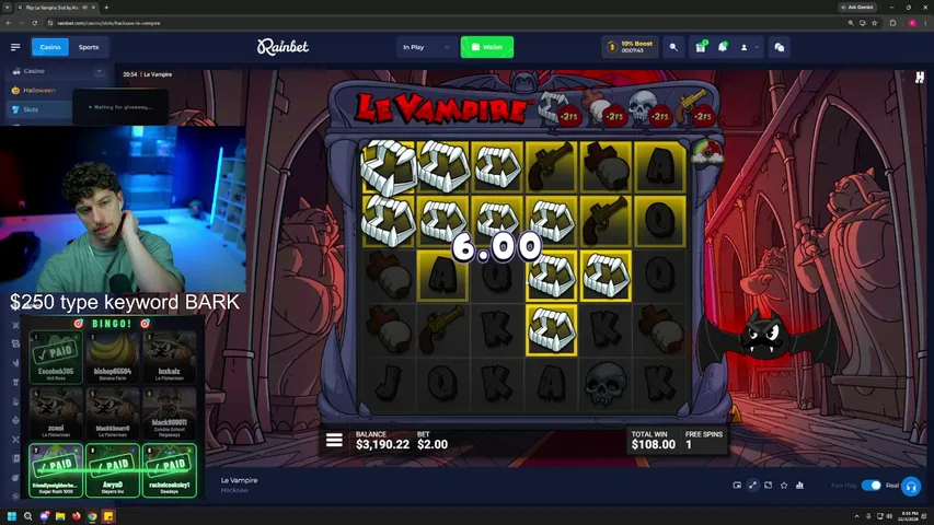 camneverwins playing Slots & Casino - Live Casino Stream