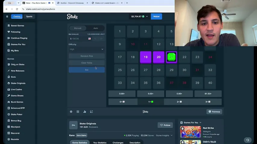 gumbo playing Slots & Casino - Live Casino Stream