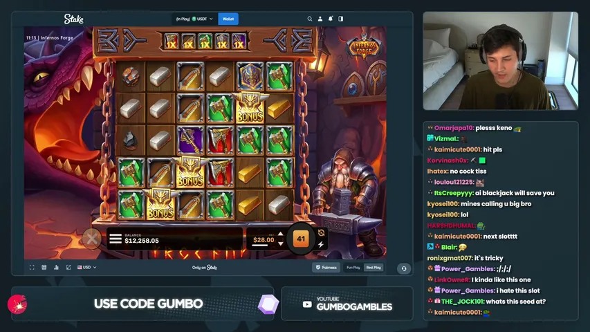 gumbo playing Slots & Casino - Live Casino Stream