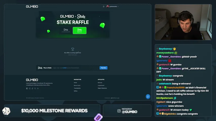 gumbo playing Slots & Casino - Live Casino Stream