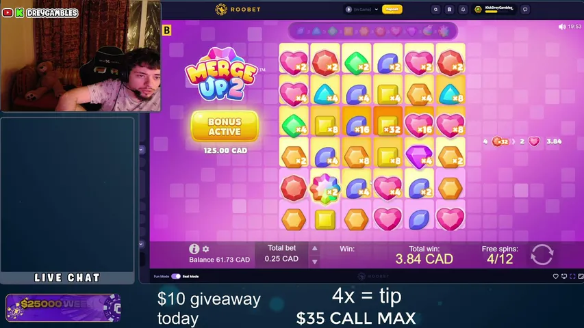 dreygambles playing Slots & Casino - Live Casino Stream
