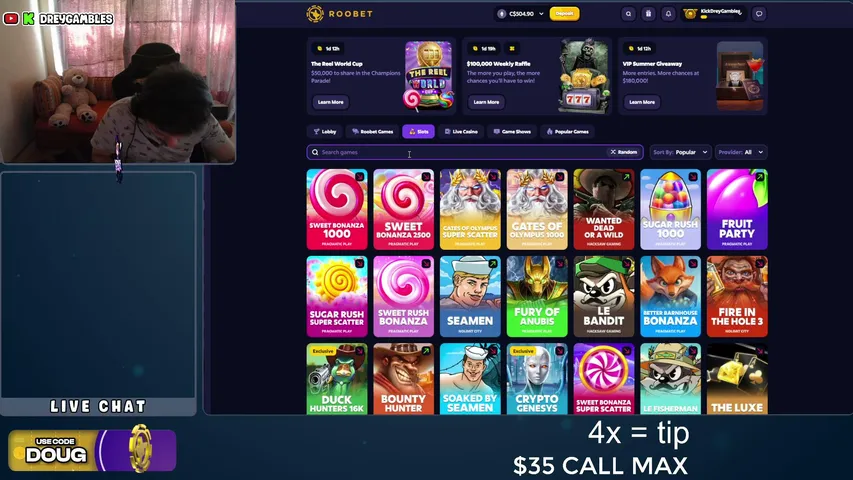 GIVEAWAY🔥 VIEWERS CALL🔥 ROOBET🔥DADDYSKINS🔥PACKY🔥100K MONTHLY LBS🔥 FUTURE GOLDMAN🔥DOUG ULTIMATE BOSS