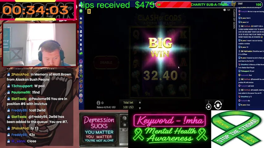 CHARITY SUB-A-THON!! RAISING MONEY FOR "TO WRITE LOVE ON HER ARMS" EVERY SUB ADDS TIME TO MY TIMER!!
