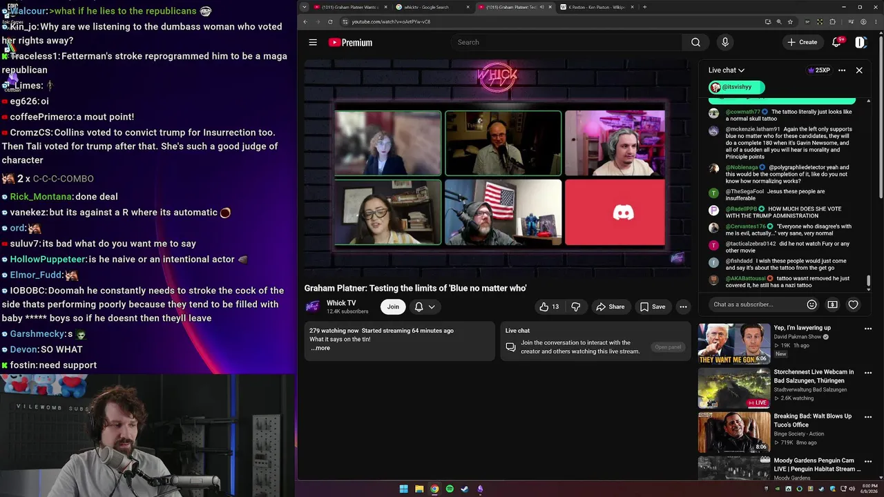 Thumbnail for Chillin' n' Politics | Short stream until 2000 ET <3