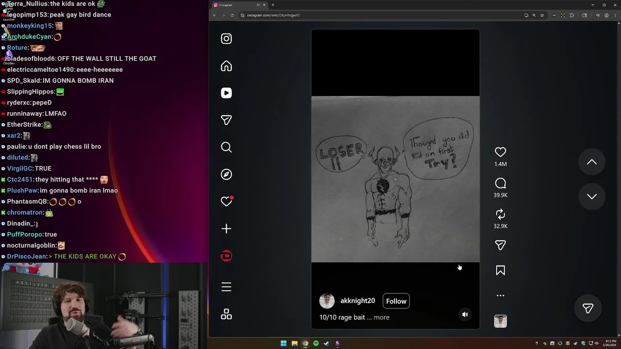 Thumbnail for Random memes and then covering Whick's panel last night "Should Libs Defend Hasan"?