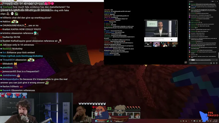 destiny playing Just Chatting - Live Casino Stream