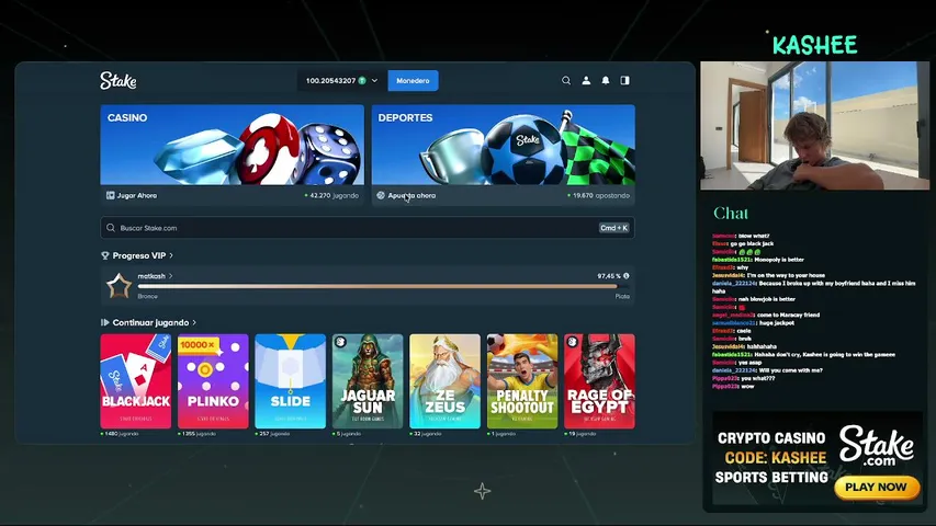 kasheeirl playing Slots & Casino - Live Casino Stream