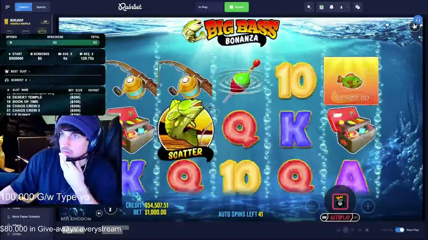 dean8770 playing Slots & Casino - Live Casino Stream