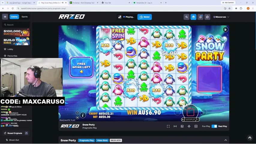 maxcaruso playing Slots & Casino - Live Casino Stream