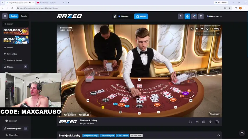 maxcaruso playing Slots & Casino - Live Casino Stream
