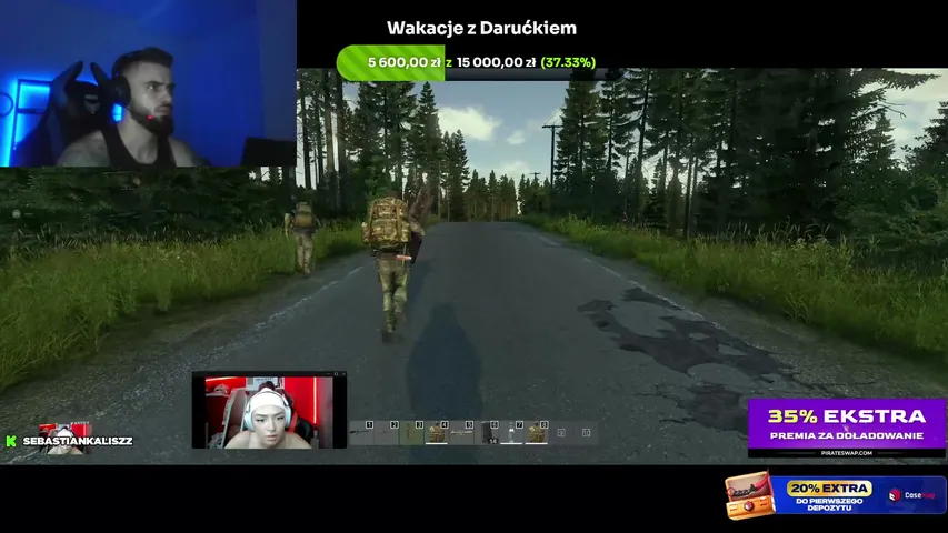 DAYZ Z EKIPĄ [+18] !casehug !pirateswap
