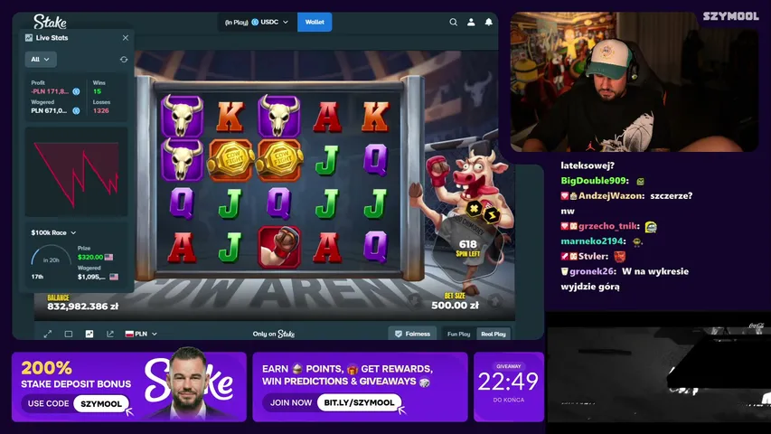szymool playing Slots & Casino - Live Casino Stream