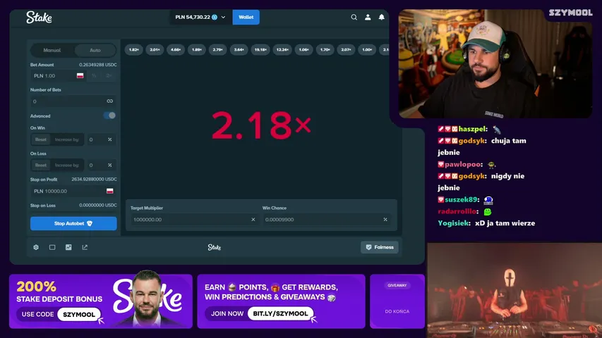 szymool playing Slots & Casino - Live Casino Stream