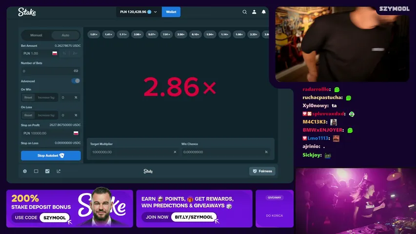 szymool playing Slots & Casino - Live Casino Stream