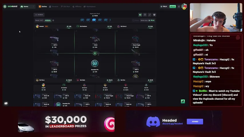 Headedd playing Slots & Casino - Live Casino Stream