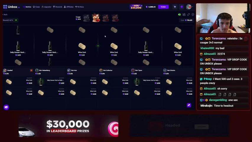 Headedd playing Slots & Casino - Live Casino Stream