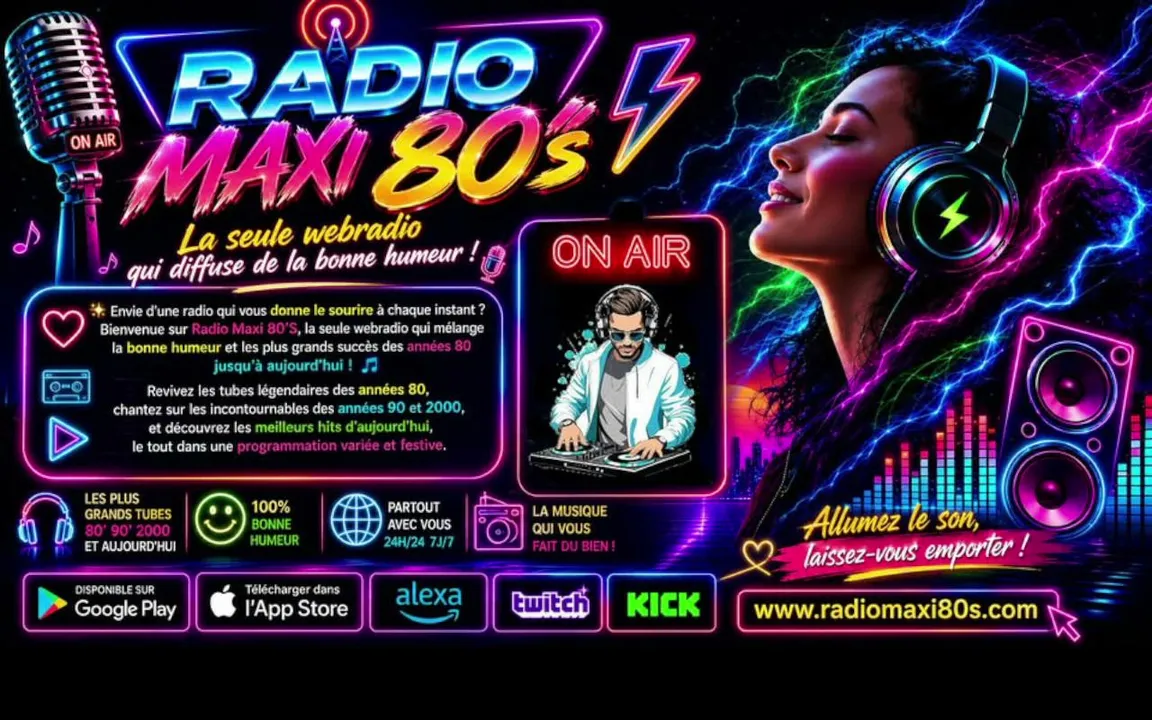 RadioMaxi80s live