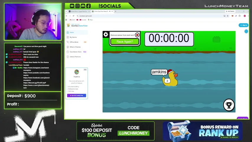 LunchMoneyTeam playing Slots & Casino - Live Casino Stream