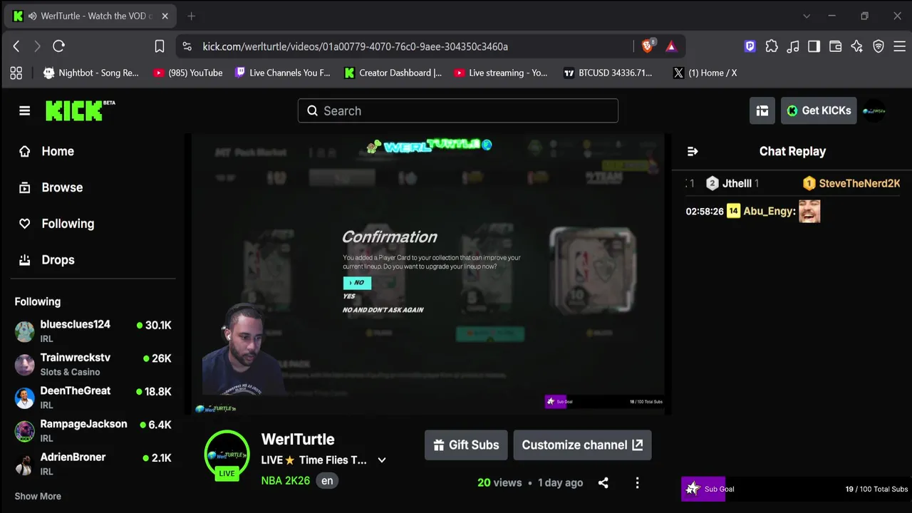 WerlTurtle live
