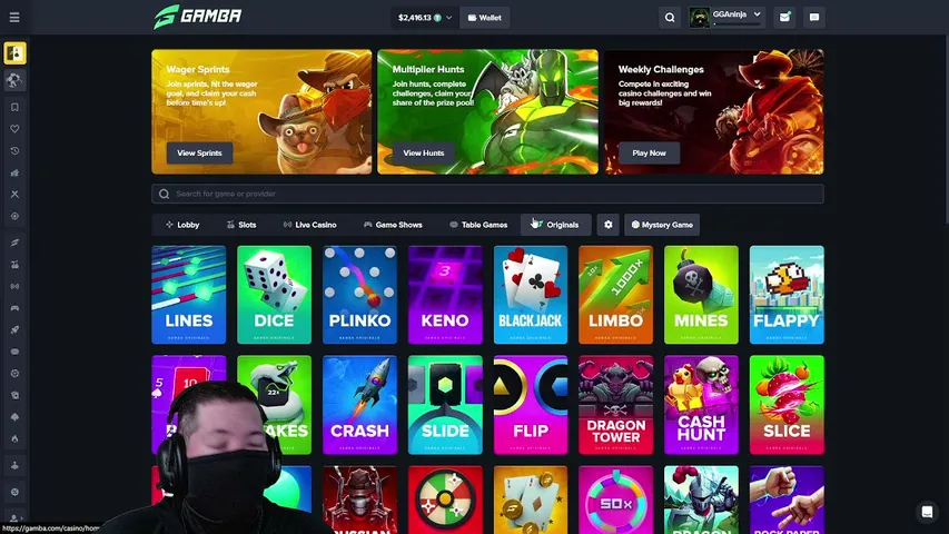 GambaGiveaway playing Slots & Casino - Live Casino Stream