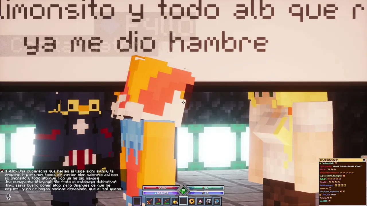 TheMagmaBoi — Minecraft Saga, Desaparición 💀🌙 + Haciendo Trampa en la Escuela con Domingueros