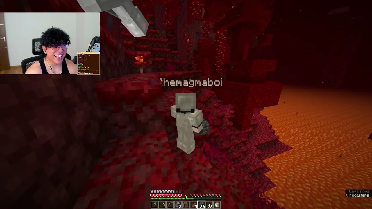 TheMagmaBoi — Minecraft Pero Somos Discapacitados 💀 + Comentarios Estúpidos de Tiktok + Final Spooky Month