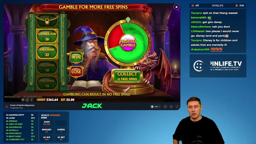 spinlife playing Slots & Casino - Live Casino Stream