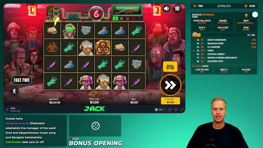 spinlife playing Slots & Casino - Live Casino Stream
