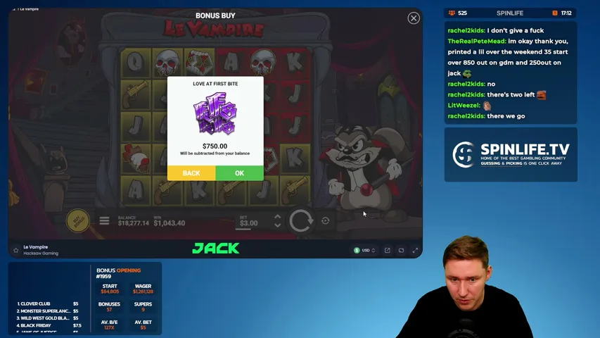 spinlife playing Slots & Casino - Live Casino Stream