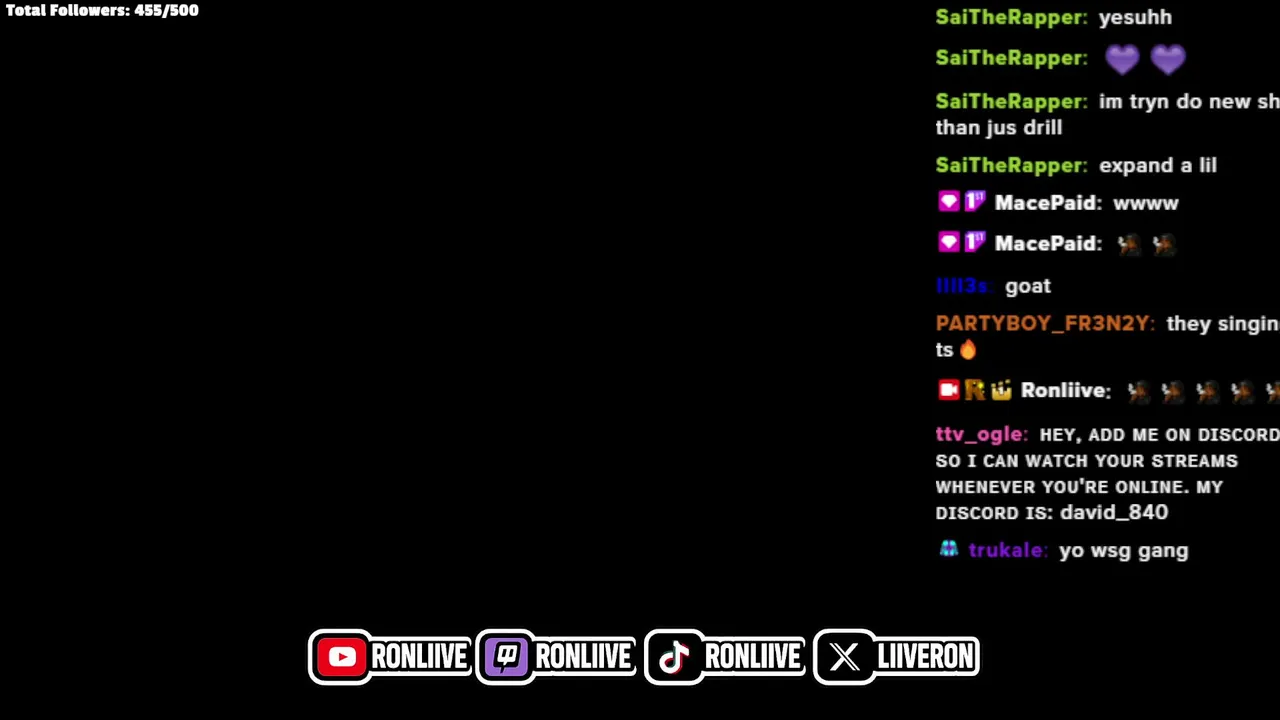 RonLiiive live