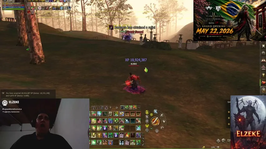 elzeke37 Lineage 2 stream image