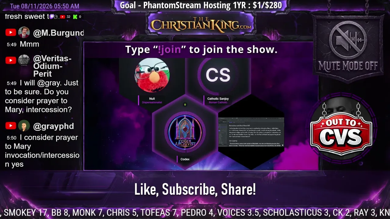 TheChristianKing live
