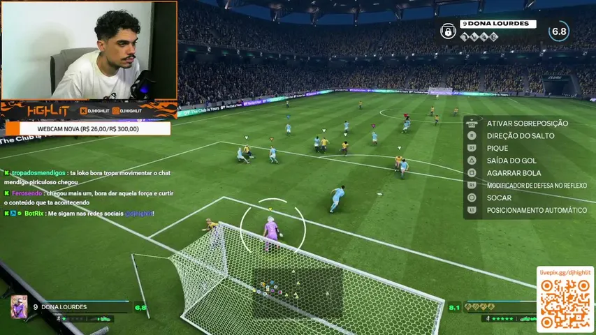 A Camisa 9 mais perigosa do ASILO! (+18 FC 26) 👵⚽ Kick Partner !pix