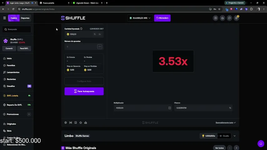 l3genddz playing Slots & Casino - Live Casino Stream