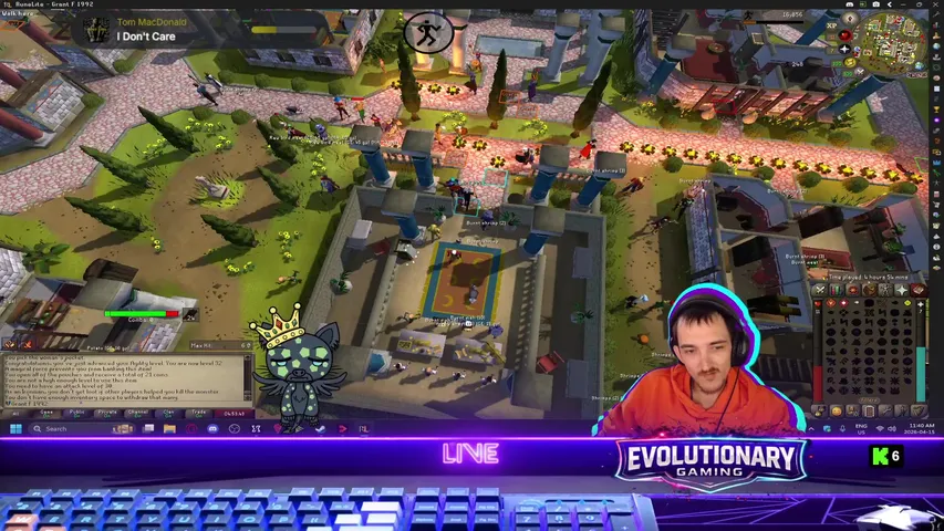 Leagues Run Ironman Grind !| @Apitamy @Spacemonkee @KaiiCrew
@Canadian_goose902 |Pushing For Path to Verification|