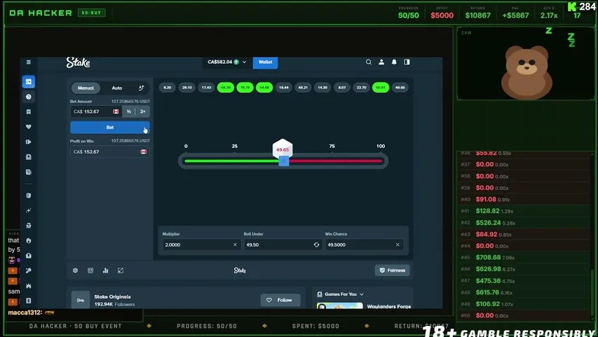 mochagambles playing Slots & Casino - Live Casino Stream