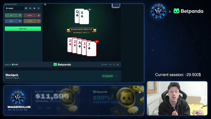 wagerclub playing Slots & Casino - Live Casino Stream