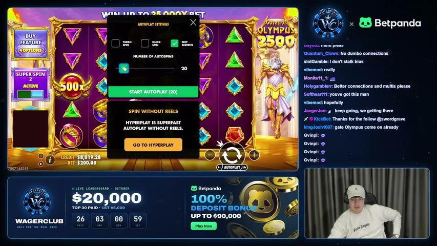 wagerclub playing Slots & Casino - Live Casino Stream